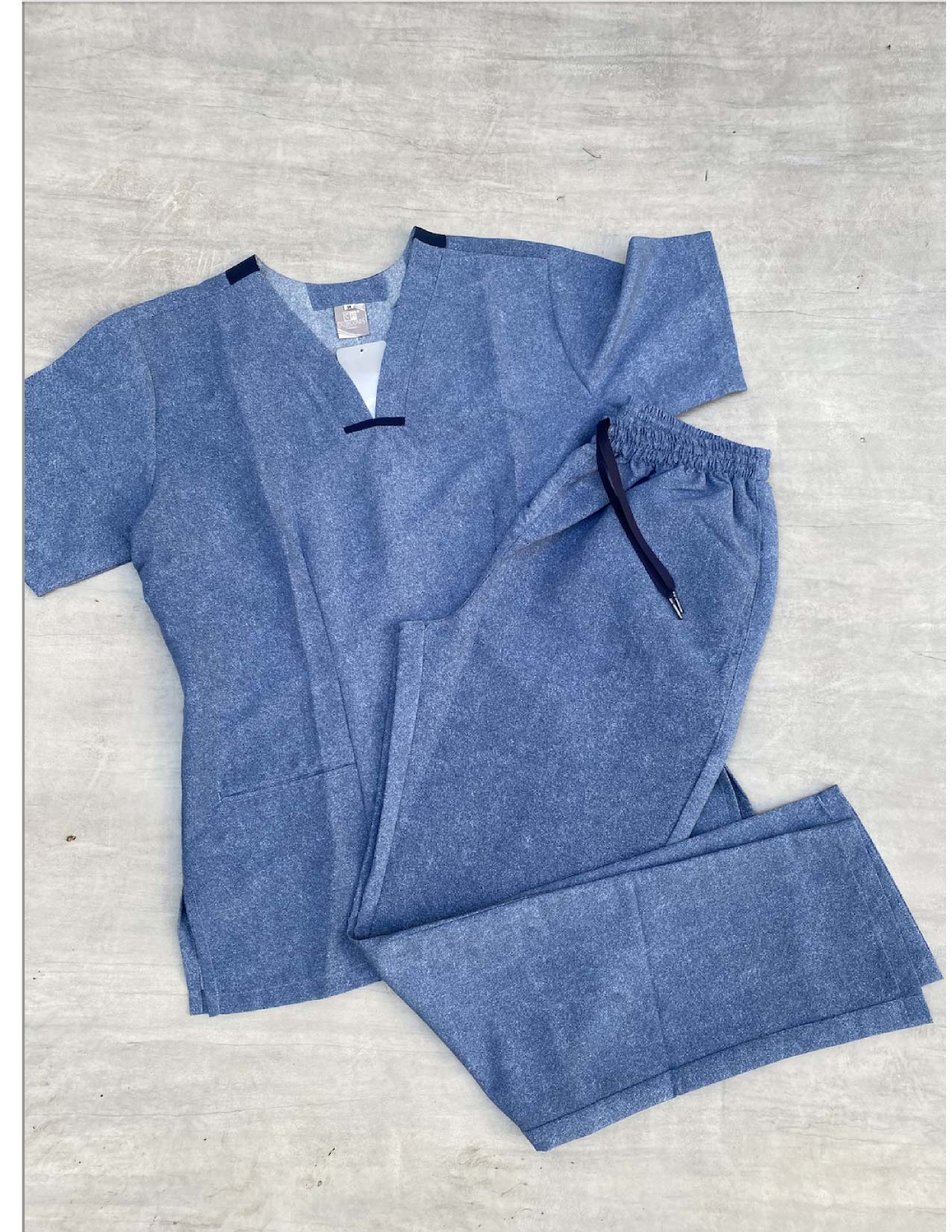 Conjunto mujer índigo